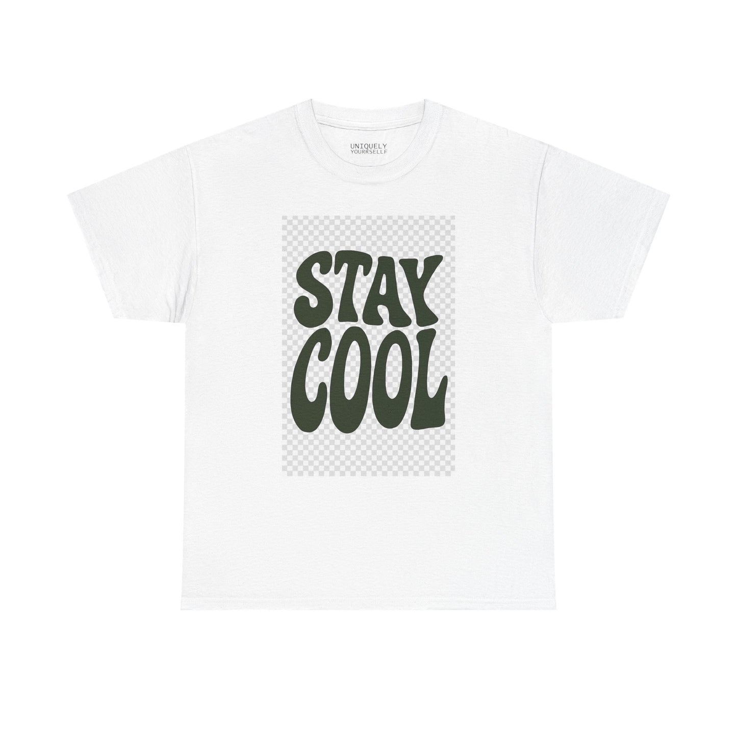 Stay Cool Unisex Tee — Heavy Cotton Graphic Shirt | UNIQUELY YOURRSELLF ®