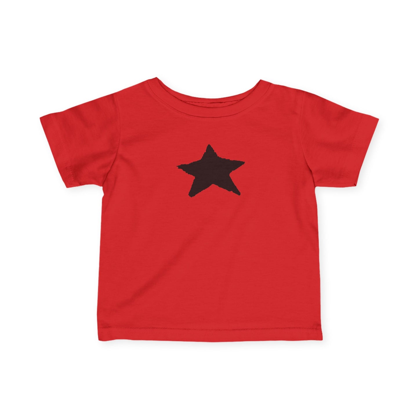 Cute Star Infant Fine Jersey Tee — Soft Baby T-Shirt