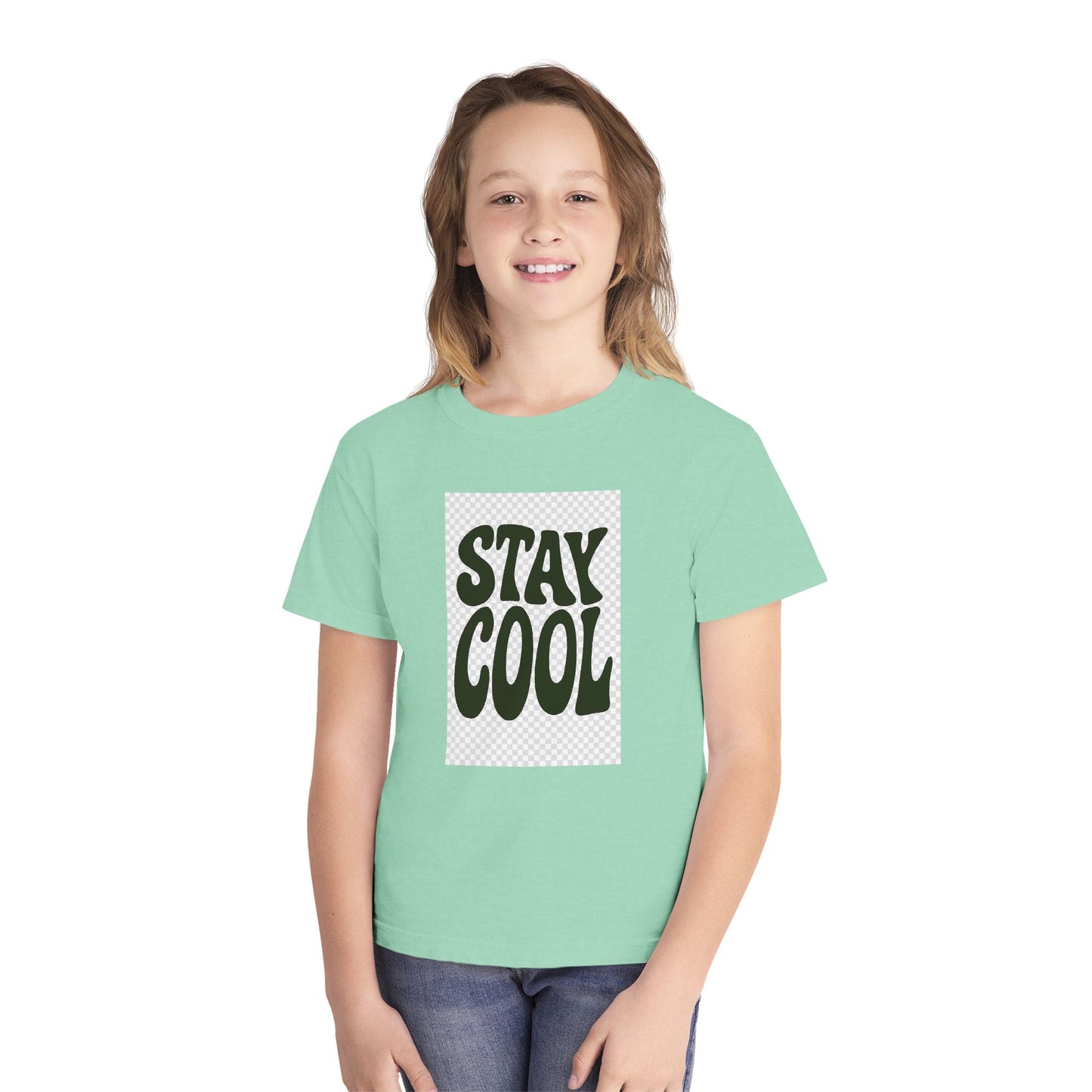 Stay Cool Youth Tee — Heavy Cotton Kids Graphic Shirt | HERARTSSSS
