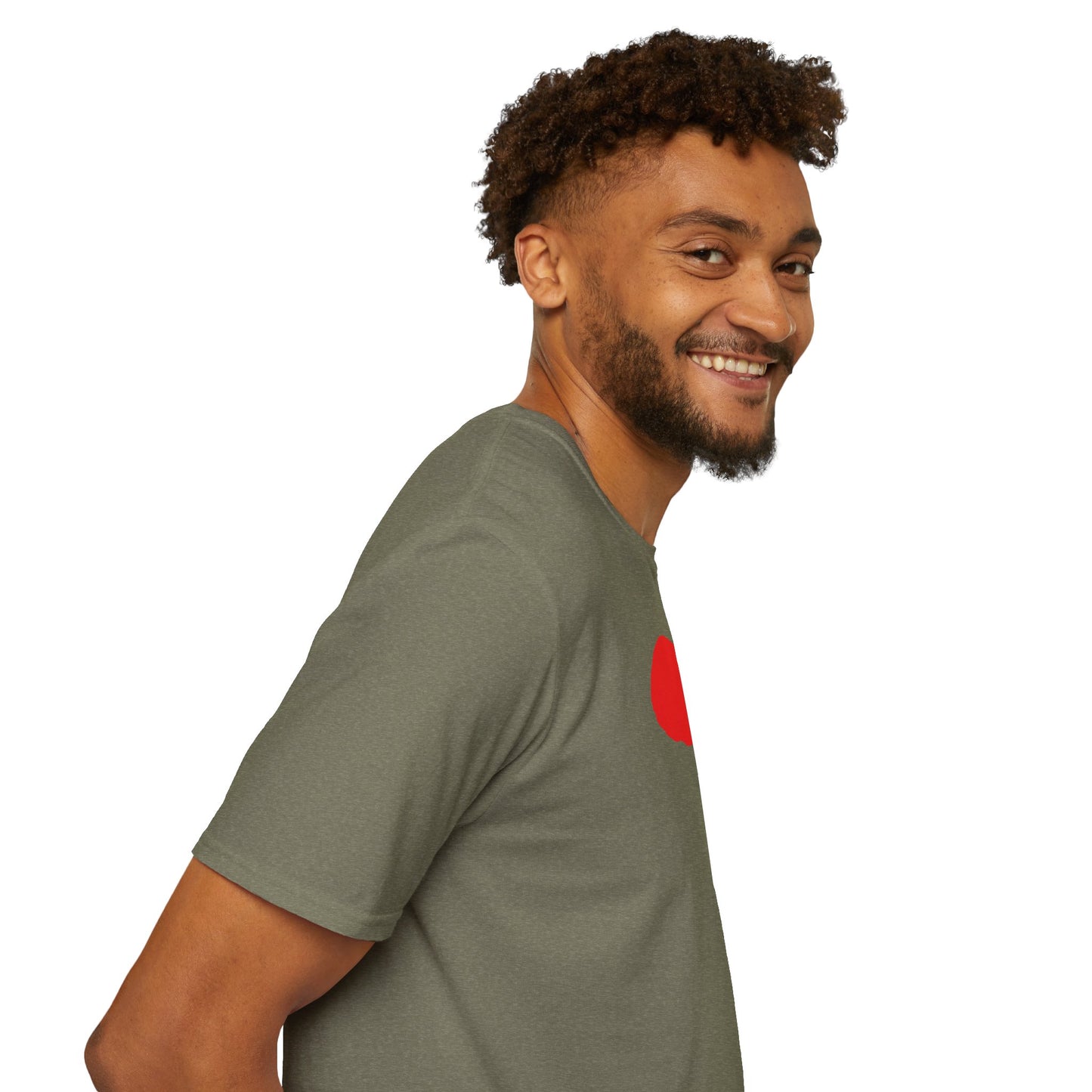 Heart Unisex Softstyle T-Shirt — 100% Ring-Spun Cotton