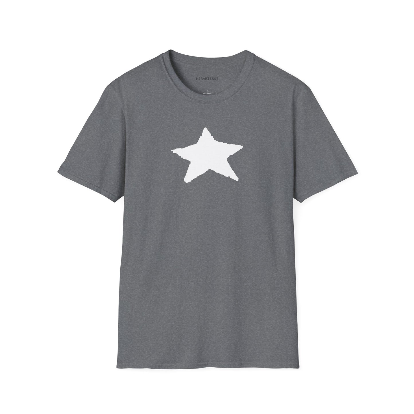 Star Unisex Softstyle T-Shirt — Lightweight 100% Ring-Spun Cotton | HERARTSSSS