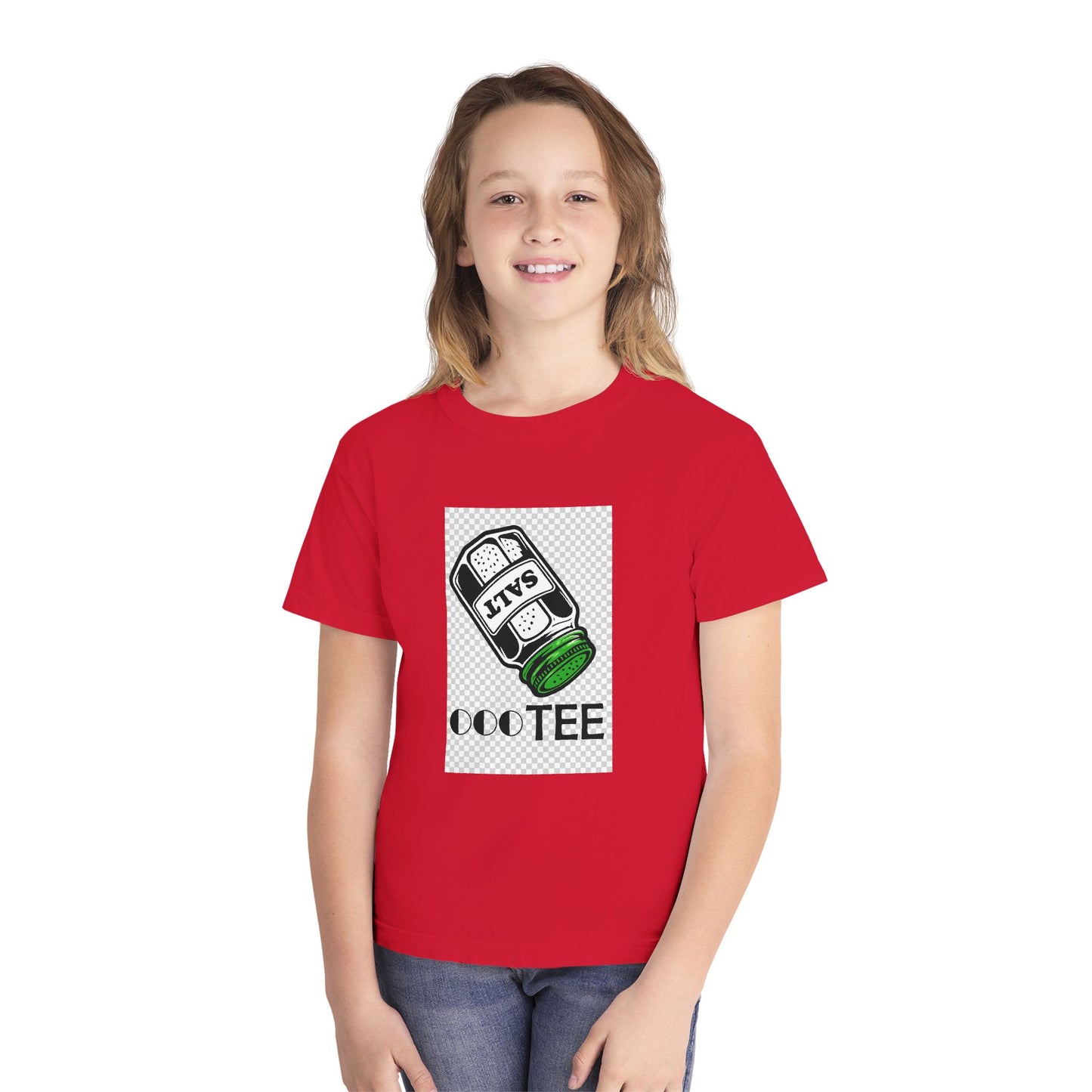 Salty Tee — Kids Garment-Dyed Coastal Tee (100% Combed Cotton)