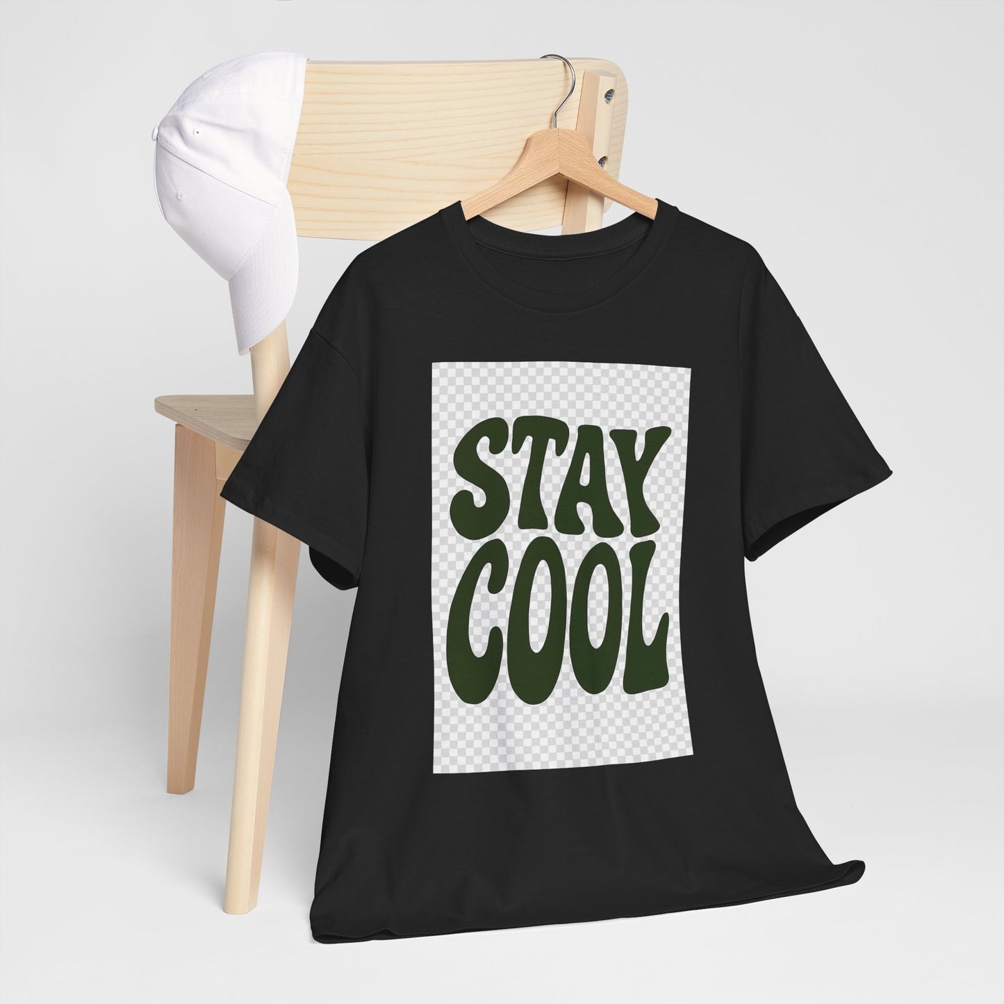 Stay Cool Unisex Tee — Heavy Cotton Graphic Shirt | HERARTSSSS