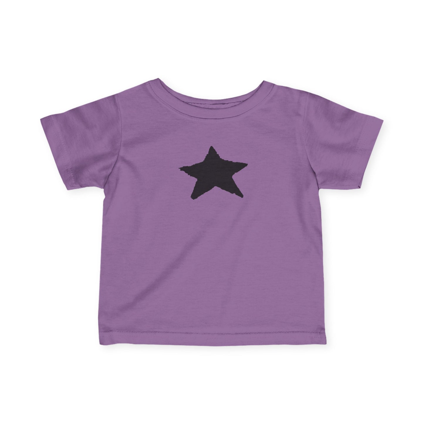 Cute Star Infant Fine Jersey Tee — Soft Baby T-Shirt