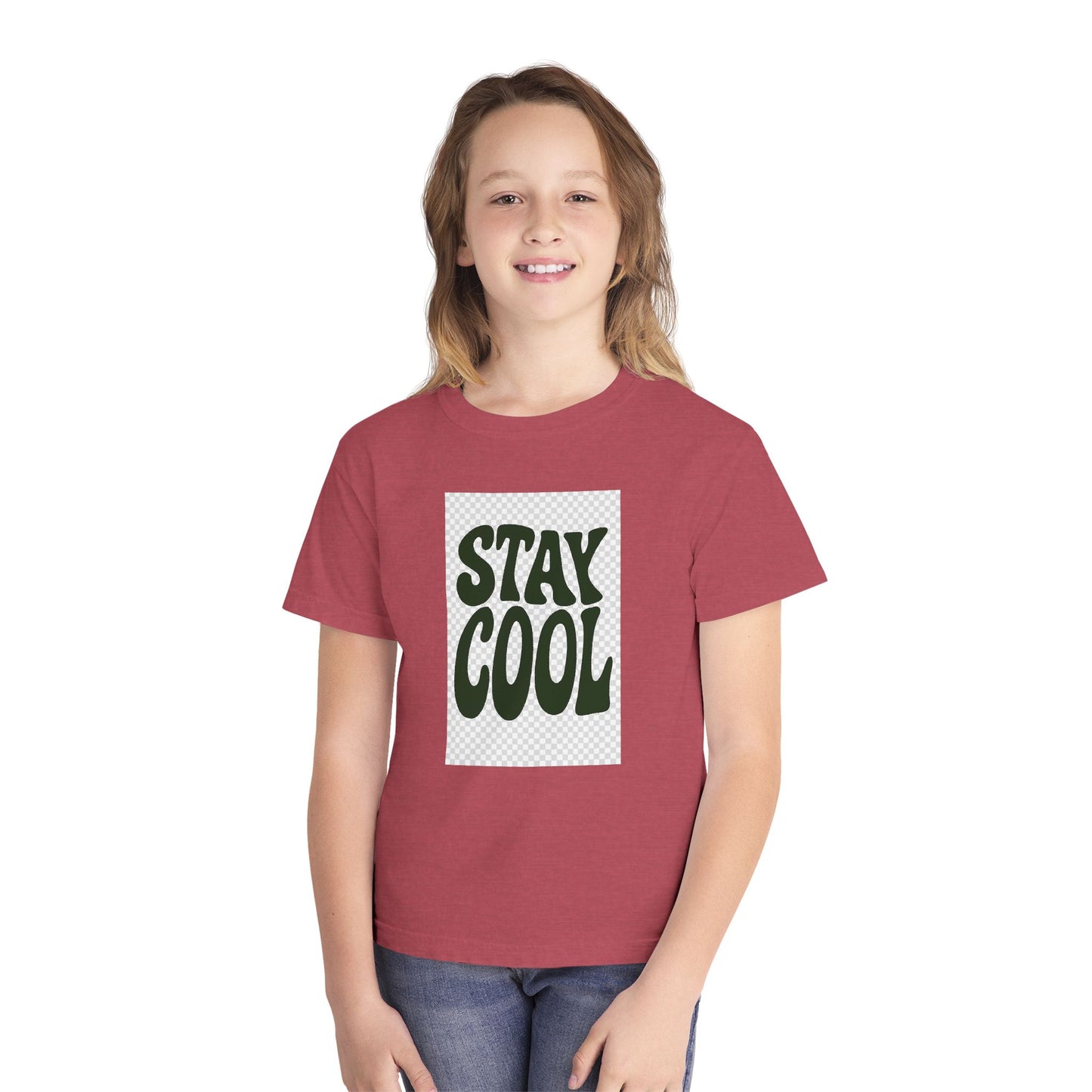 Stay Cool Youth Tee — Heavy Cotton Kids Graphic Shirt | HERARTSSSS