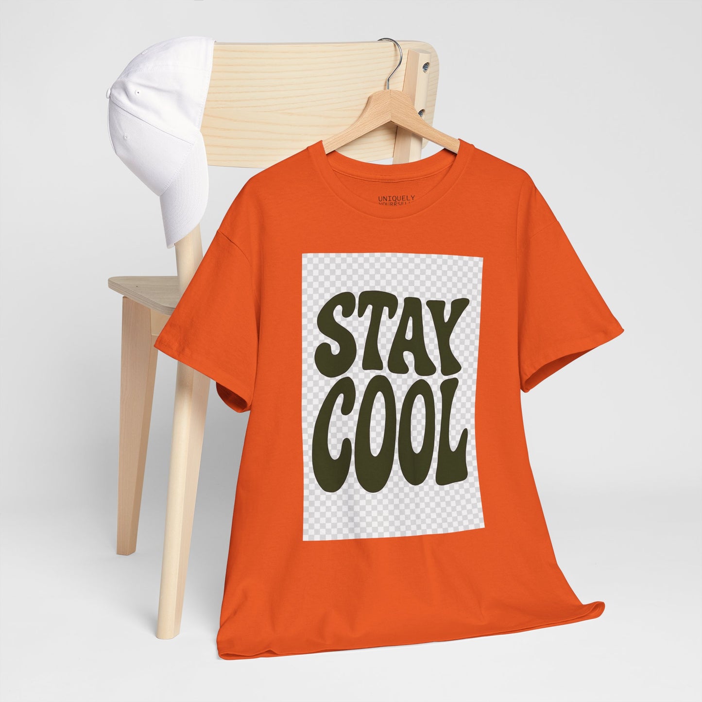 Stay Cool Unisex Tee — Heavy Cotton Graphic Shirt | UNIQUELY YOURRSELLF ®