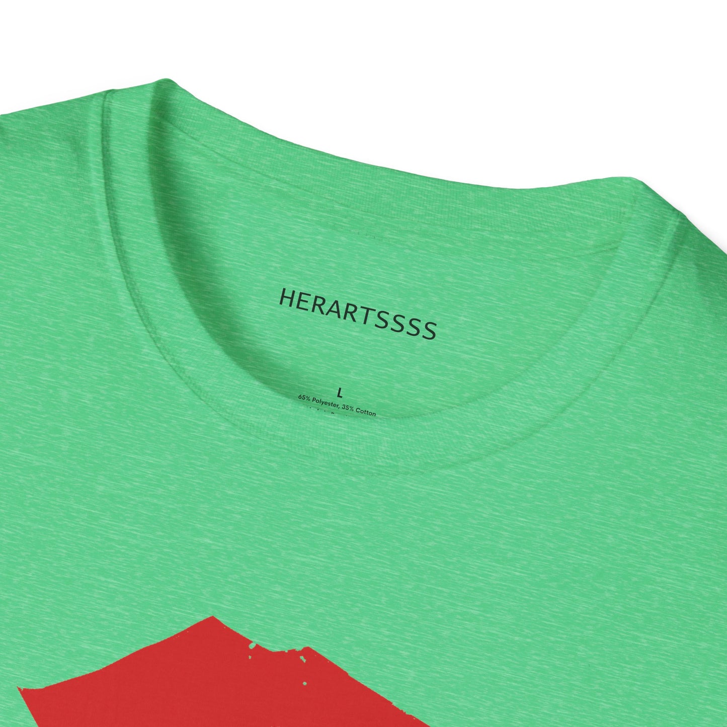 Kiss Mark Unisex Softstyle T-Shirt — 100% Ring-Spun Cotton | HERARTSSSS
