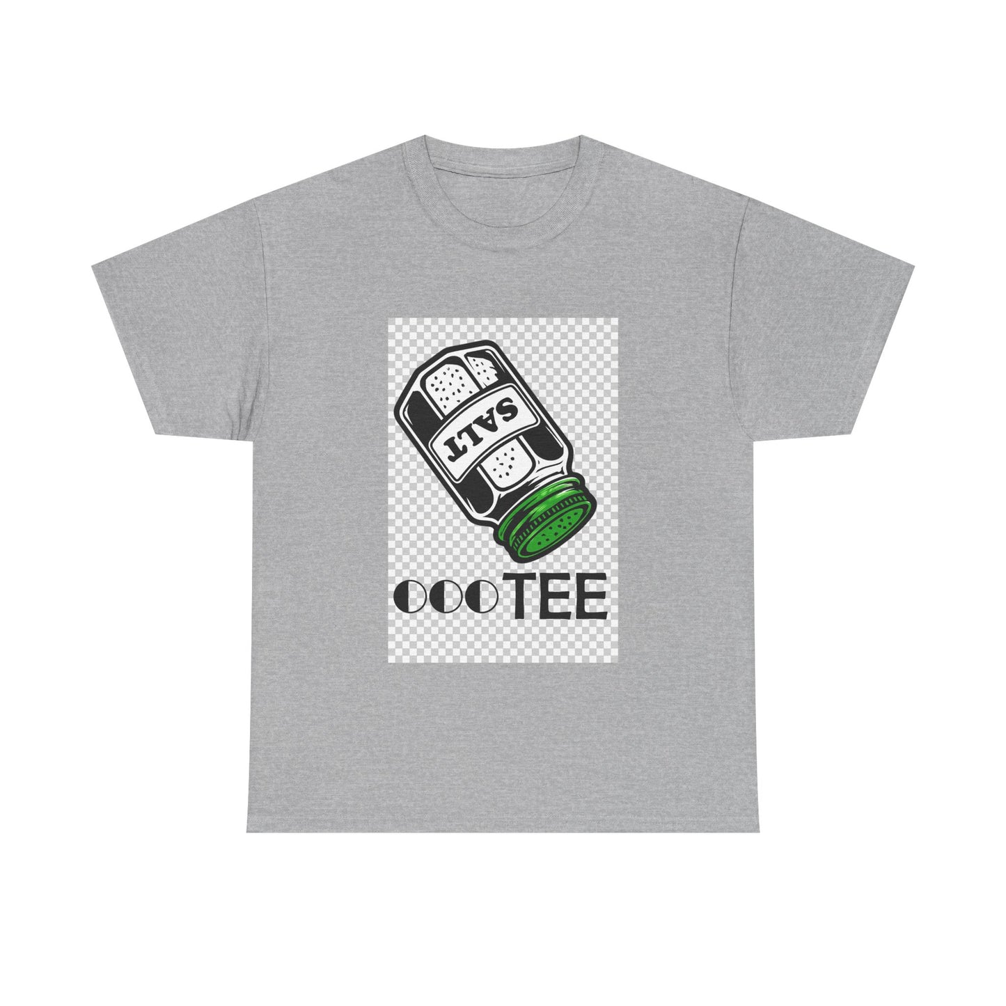 Salt TEE Shirt — Unisex Heavy Cotton Tee, Smooth Print Surface