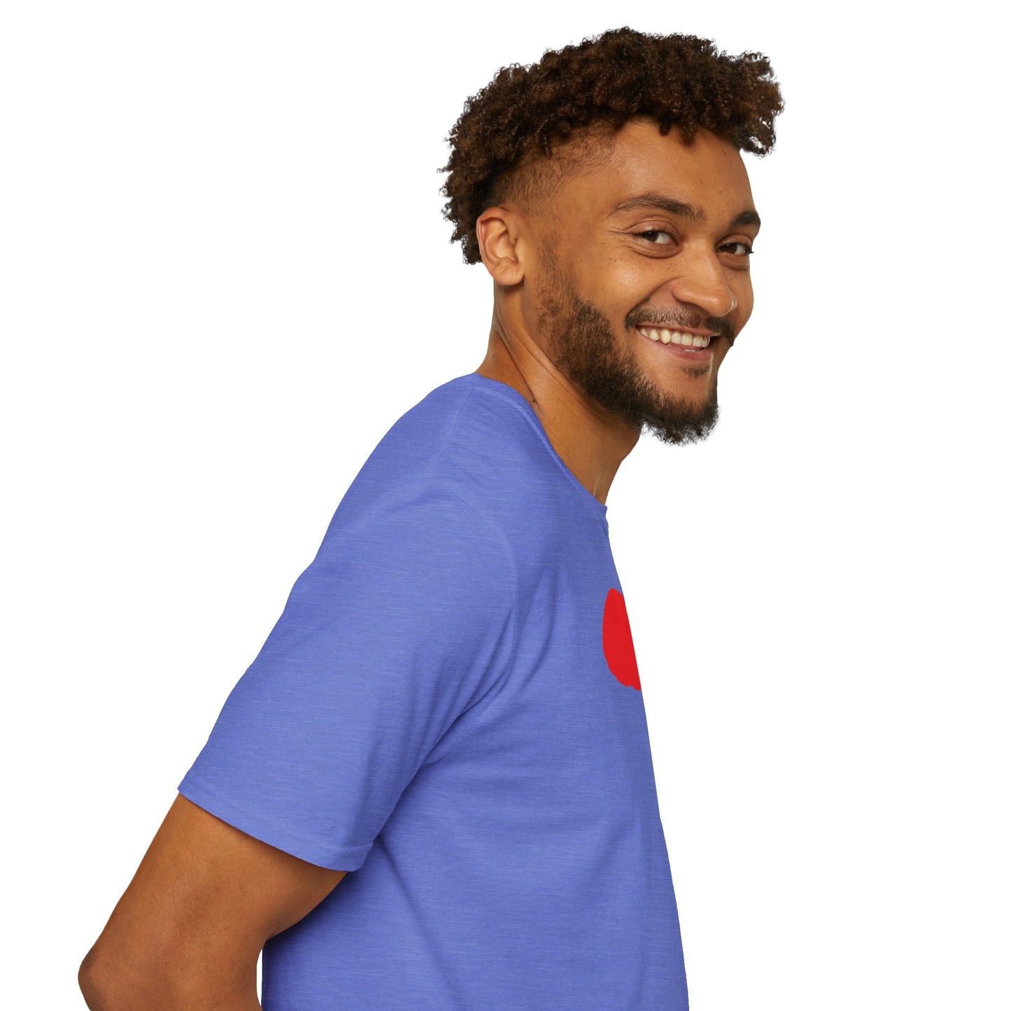 Heart Unisex Softstyle T-Shirt — 100% Ring-Spun Cotton