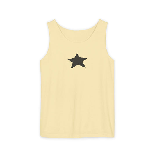 Star Unisex Garment-Dyed Tank Top