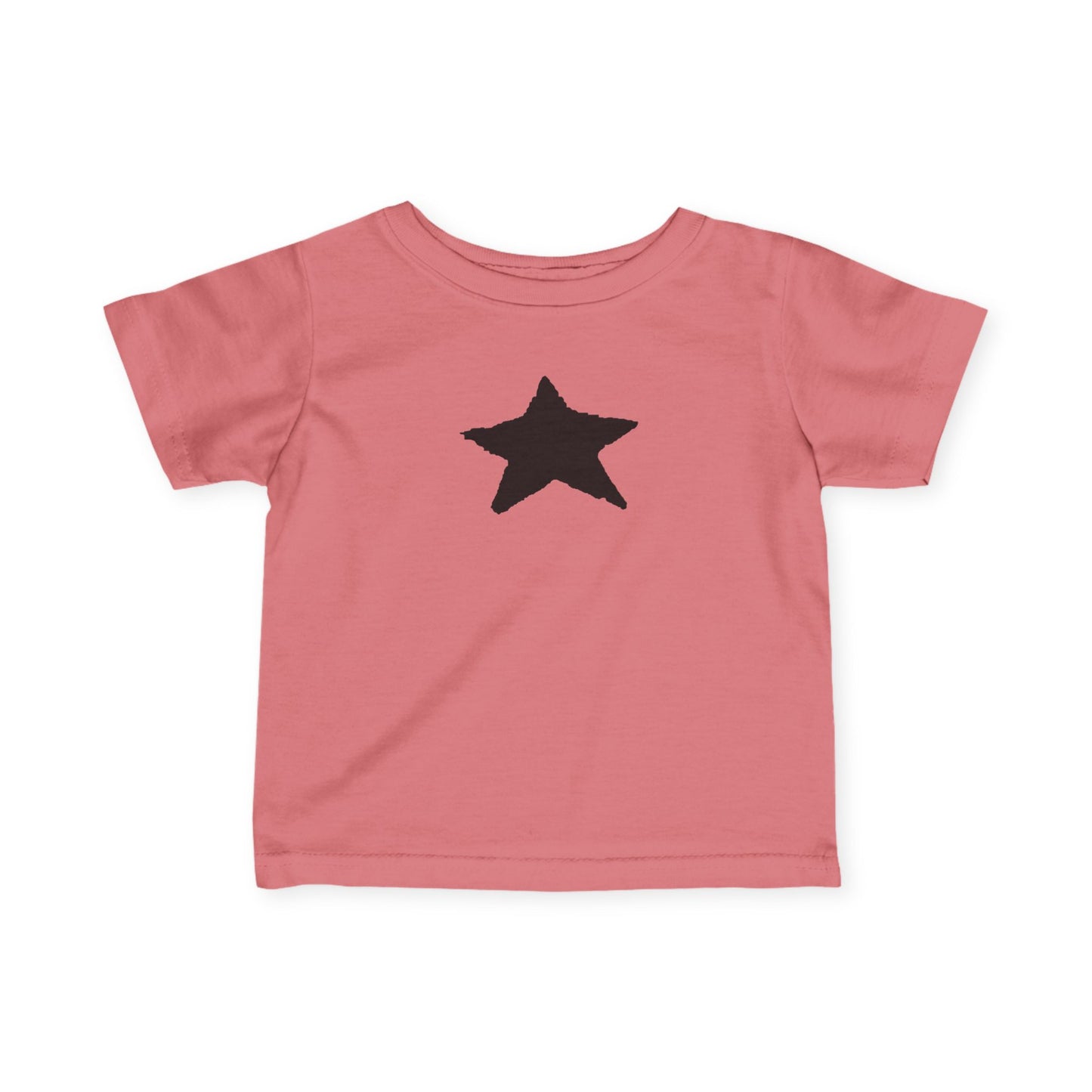 Cute Star Infant Fine Jersey Tee — Soft Baby T-Shirt