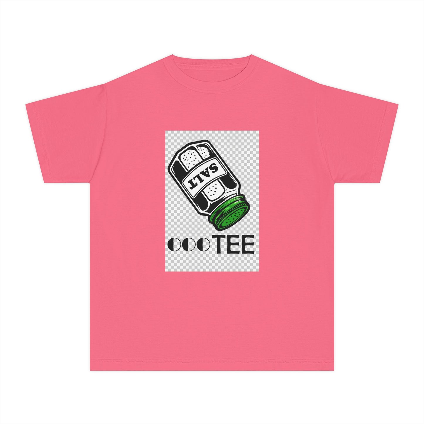 Salty Tee — Kids Garment-Dyed Coastal Tee (100% Combed Cotton)