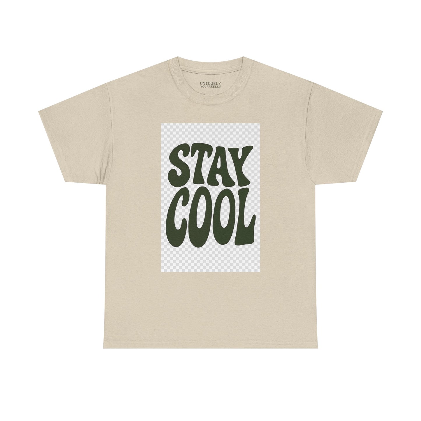 Stay Cool Unisex Tee — Heavy Cotton Graphic Shirt | UNIQUELY YOURRSELLF ®