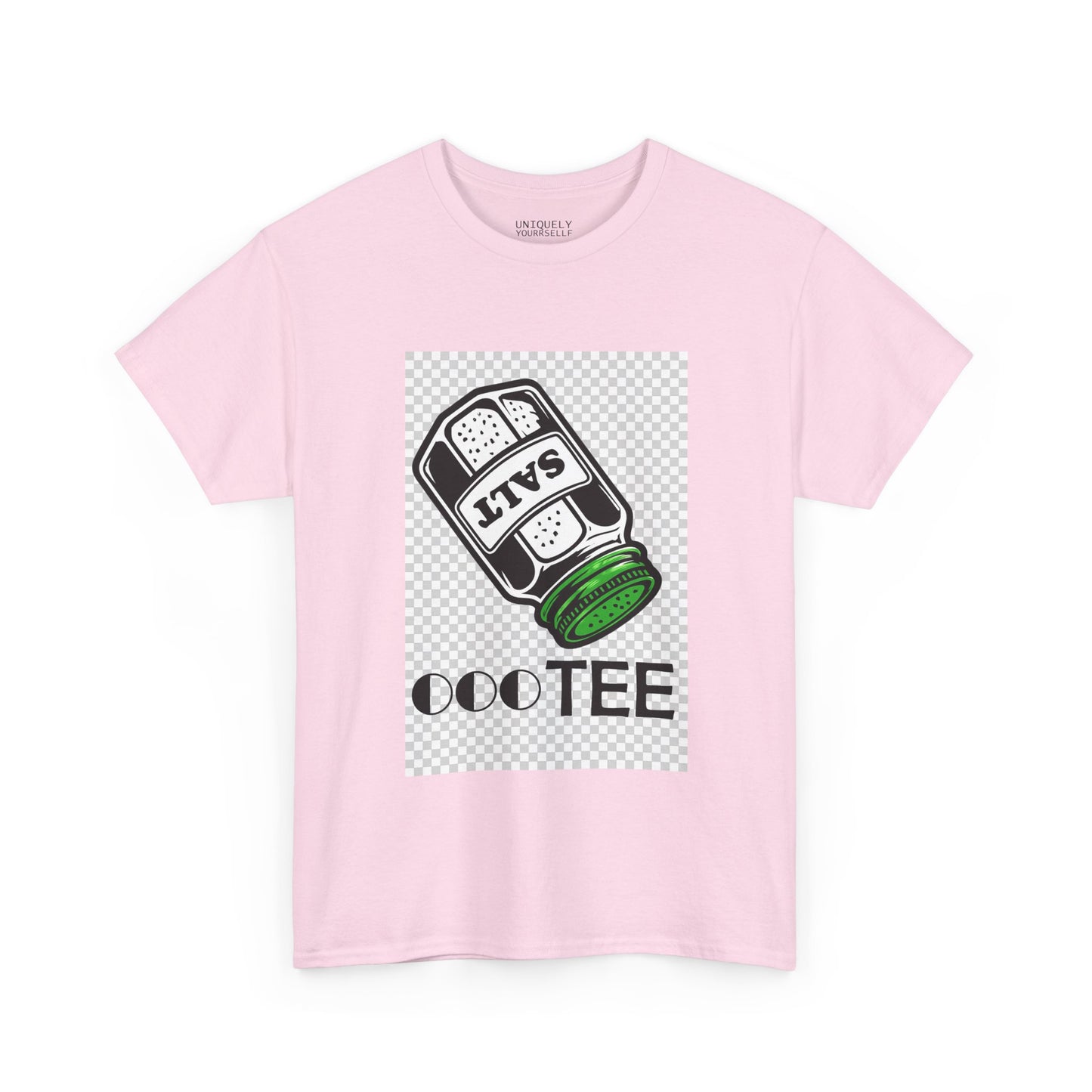 Salt TEE Shirt — Unisex Heavy Cotton Tee, Smooth Print Surface | UNIQUELY YOURRSELLF