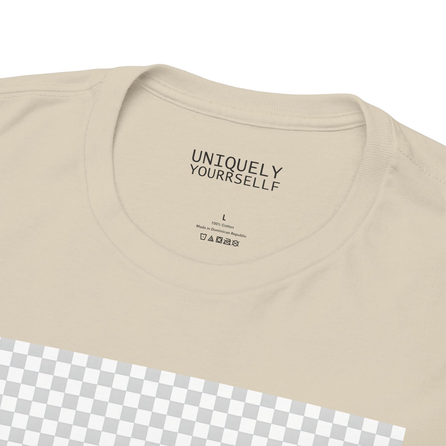 Uniquely Yourrsellf Unisex Heavy Cotton Tee – Empowerment Graphic Shirt, Everyday Comfort | UNIQUELY YOURRSELLF