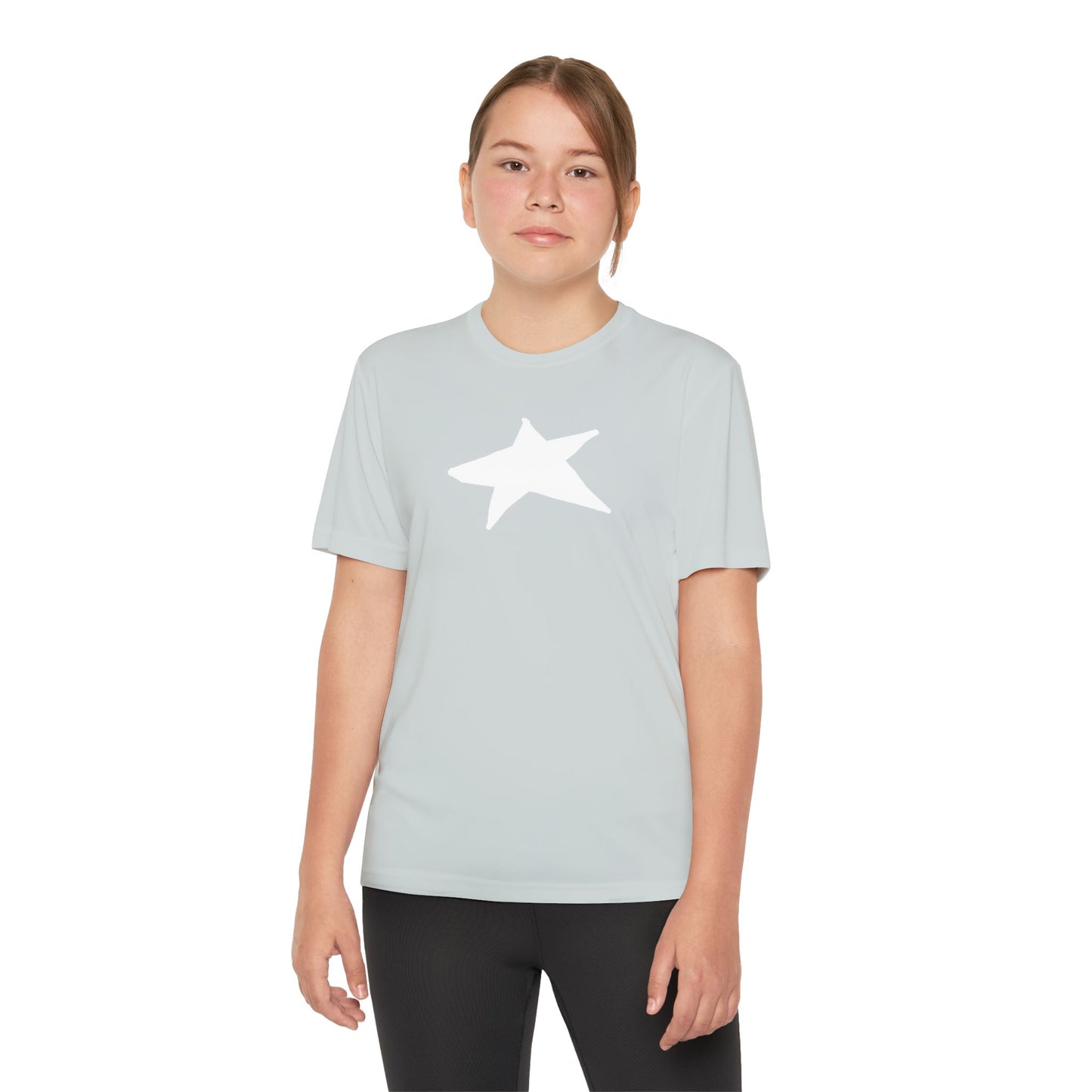 Star Youth Competitor Tee - Lightweight Athletic T-Shirt for Active Kids