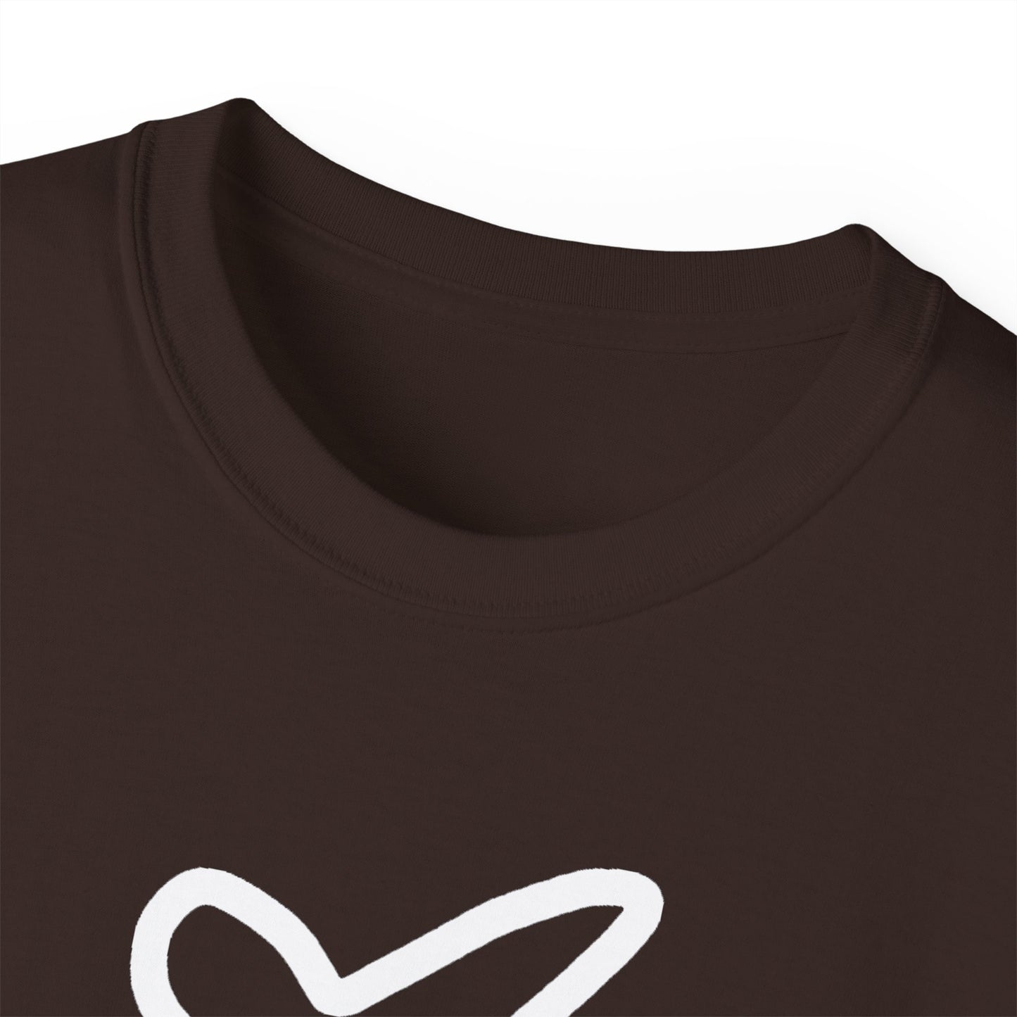 Heart Unisex Softstyle T-Shirt — 100% Ring-Spun Cotton