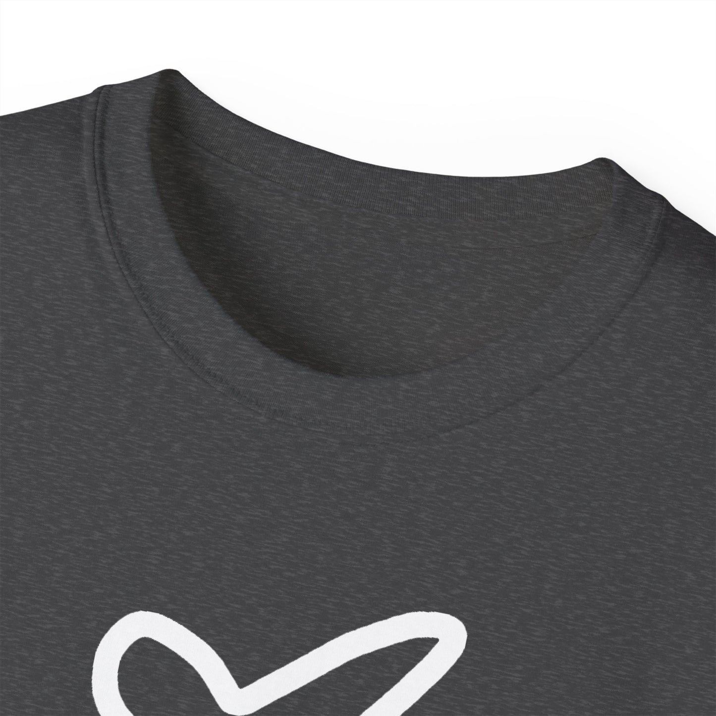 Heart Unisex Softstyle T-Shirt — 100% Ring-Spun Cotton