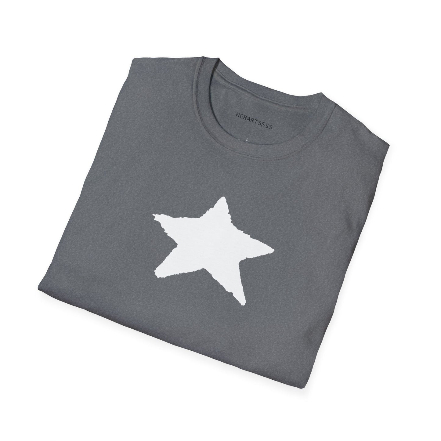 Star Unisex Softstyle T-Shirt — Lightweight 100% Ring-Spun Cotton | HERARTSSSS