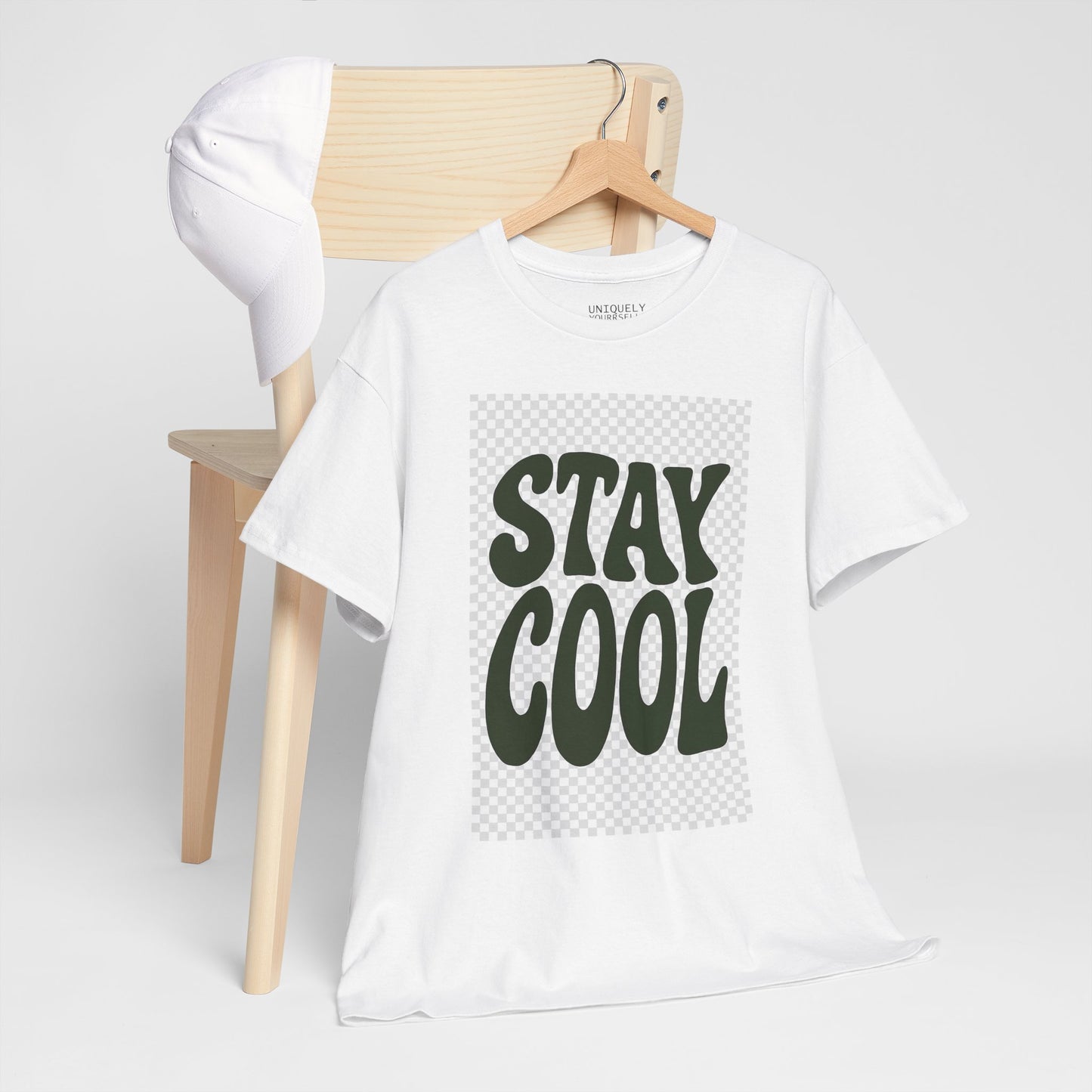 Stay Cool Unisex Tee — Heavy Cotton Graphic Shirt | UNIQUELY YOURRSELLF ®