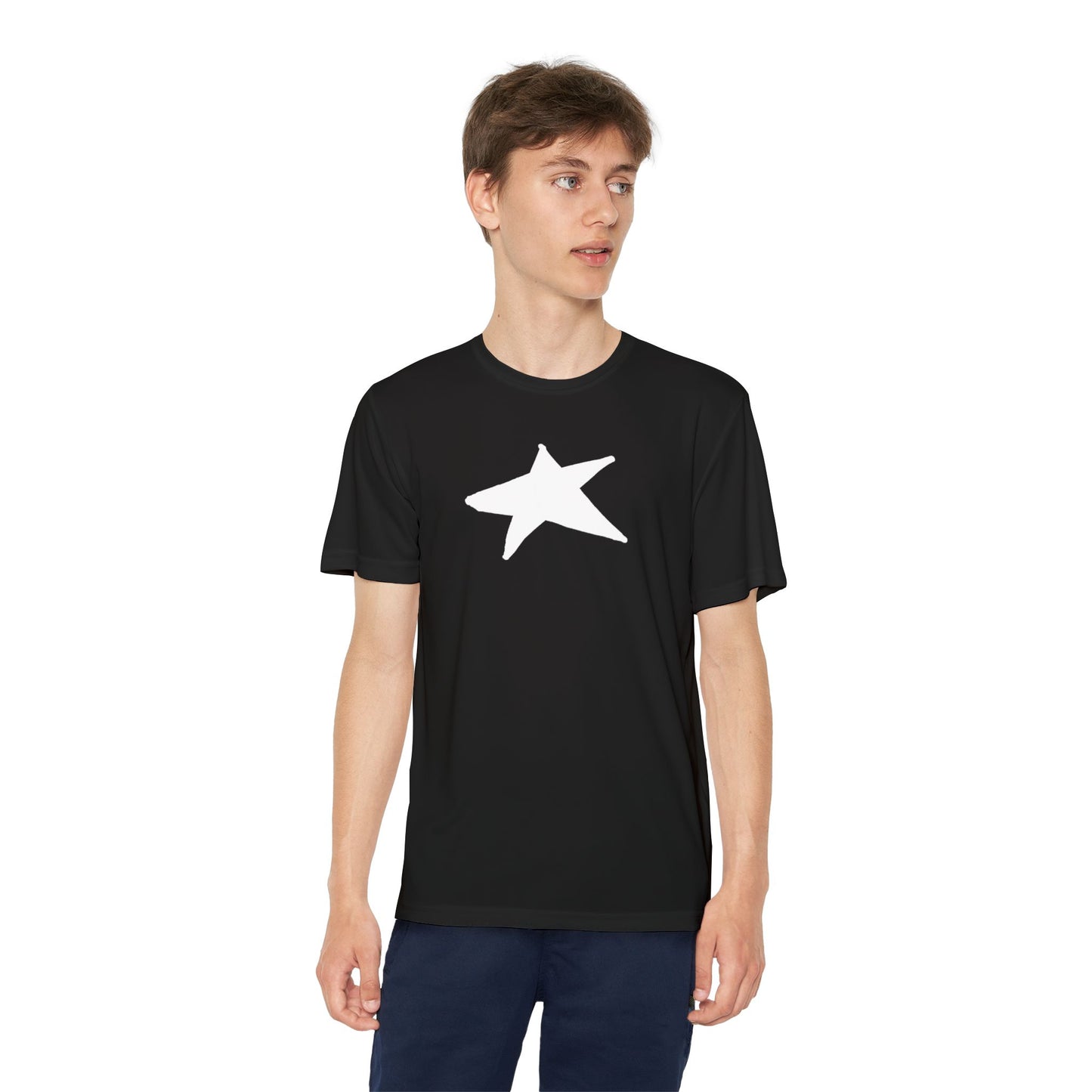 Star Youth Competitor Tee - Lightweight Athletic T-Shirt for Active Kids