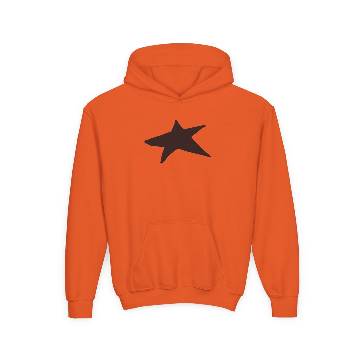 Youth Heavy Blend Hooded Sweatshirt — Cozy Kangaroo Pocket (50/50)