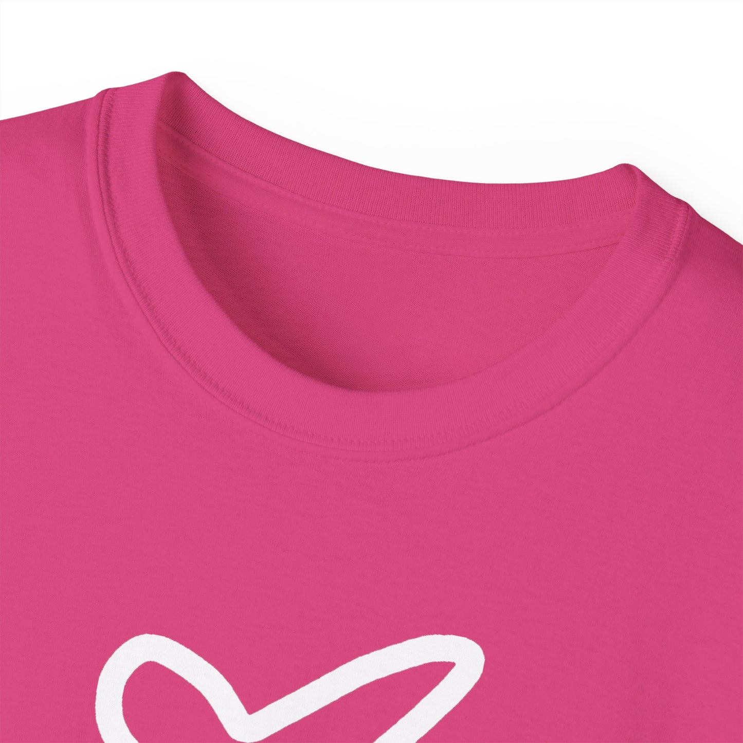Heart Unisex Softstyle T-Shirt — 100% Ring-Spun Cotton