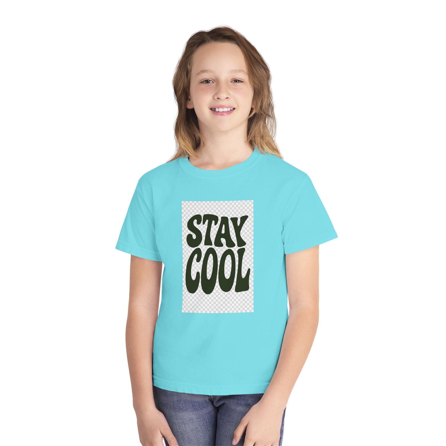 Stay Cool Youth Tee — Heavy Cotton Kids Graphic Shirt | HERARTSSSS