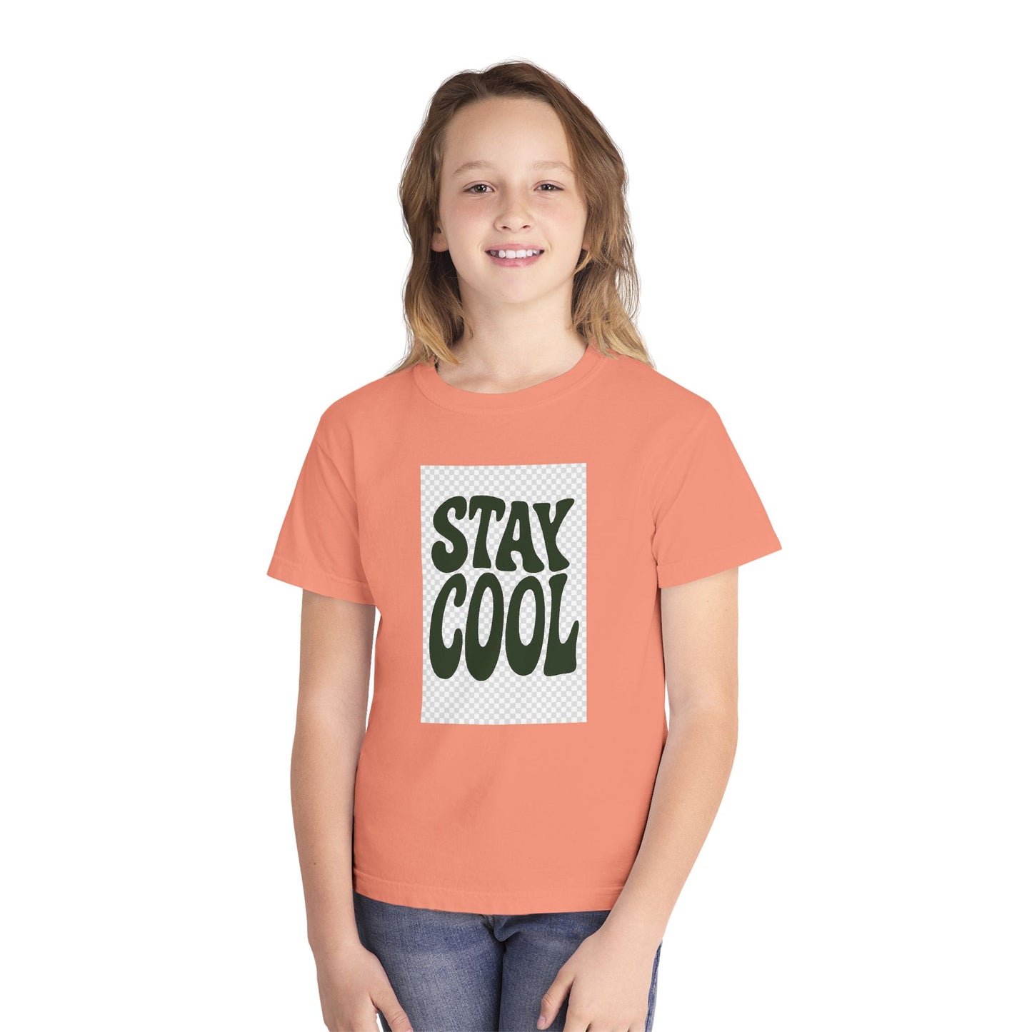 Stay Cool Youth Tee — Heavy Cotton Kids Graphic Shirt | HERARTSSSS