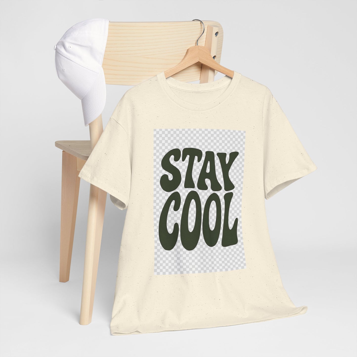 Stay Cool Unisex Tee — Heavy Cotton Graphic Shirt | HERARTSSSS