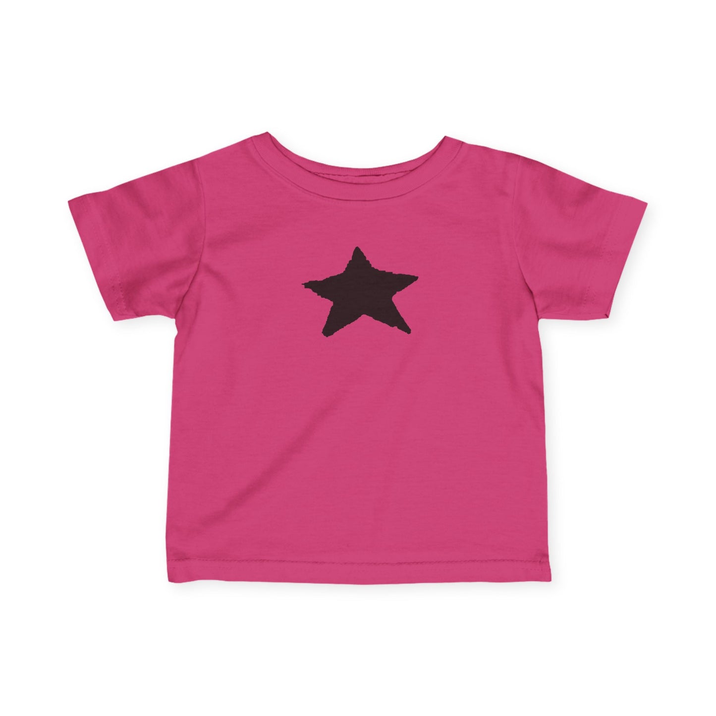 Cute Star Infant Fine Jersey Tee — Soft Baby T-Shirt
