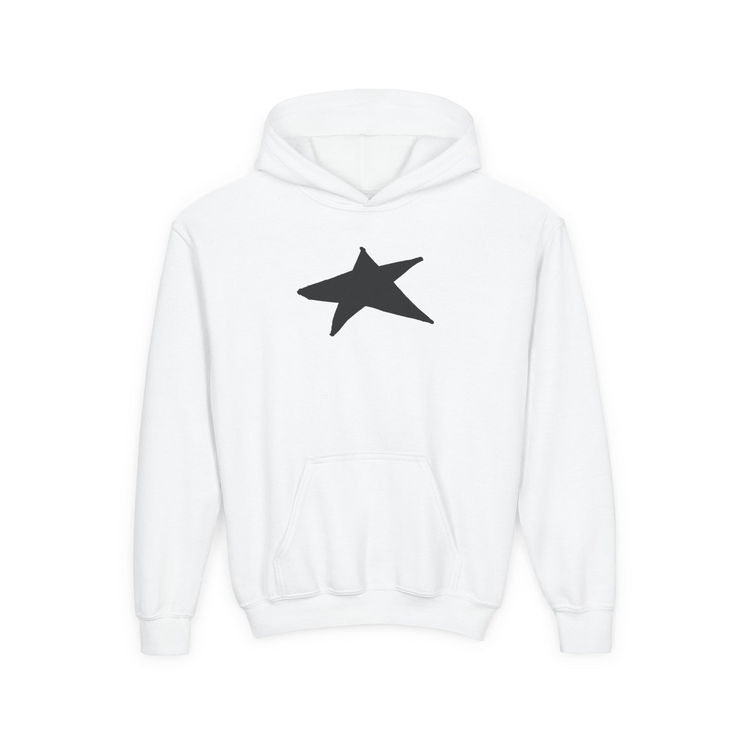 Youth Heavy Blend Hooded Sweatshirt — Cozy Kangaroo Pocket (50/50)