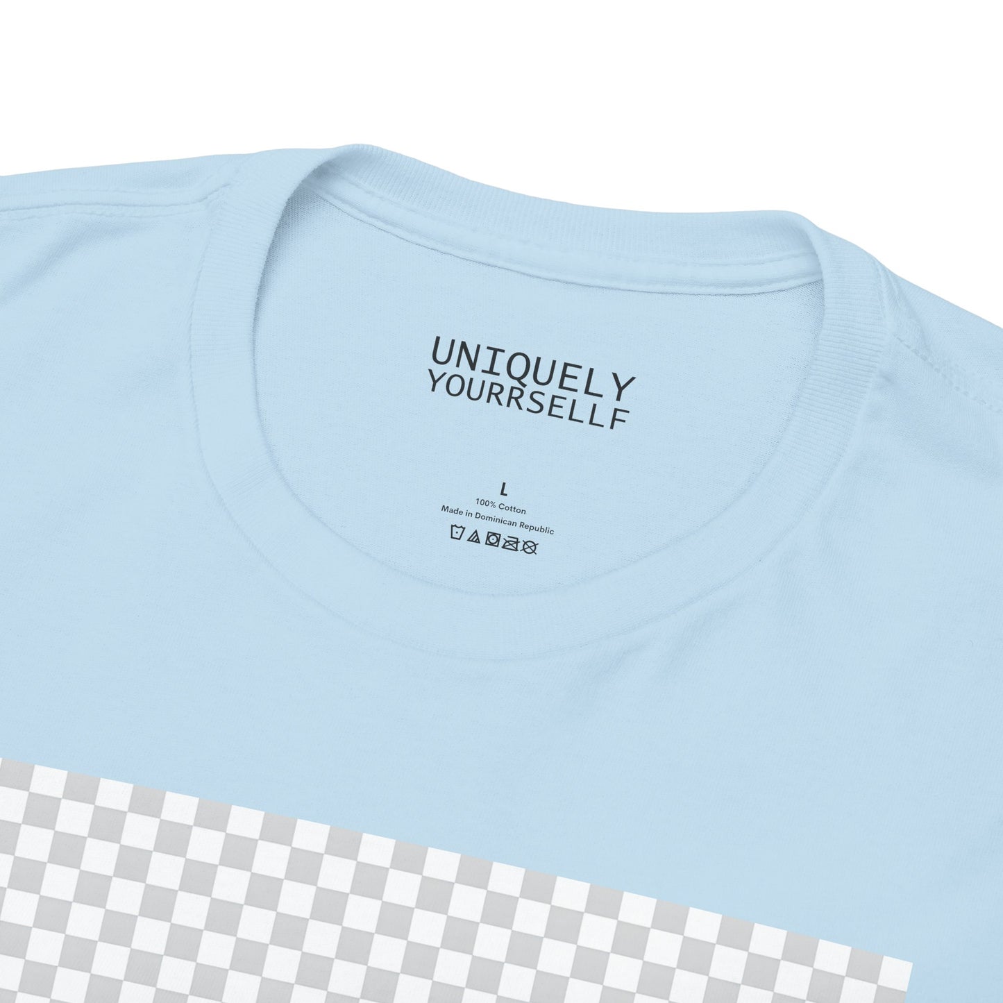 Uniquely Yourrsellf Unisex Heavy Cotton Tee – Empowerment Graphic Shirt, Everyday Comfort | UNIQUELY YOURRSELLF