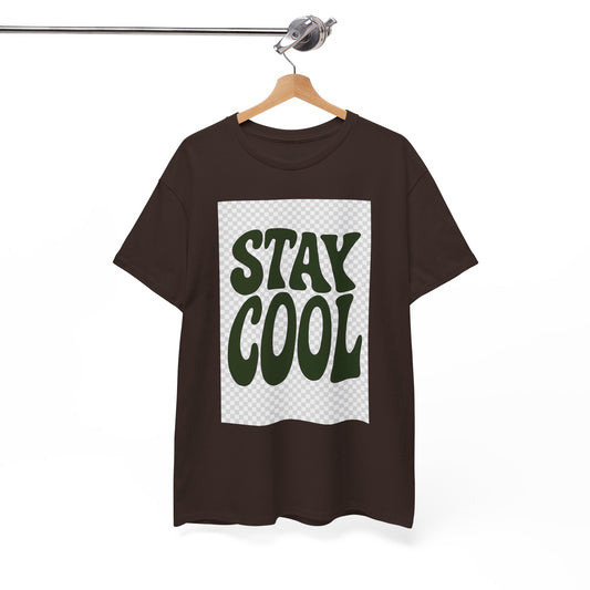 Stay Cool Unisex Tee — Heavy Cotton Graphic Shirt | UNIQUELY YOURRSELLF