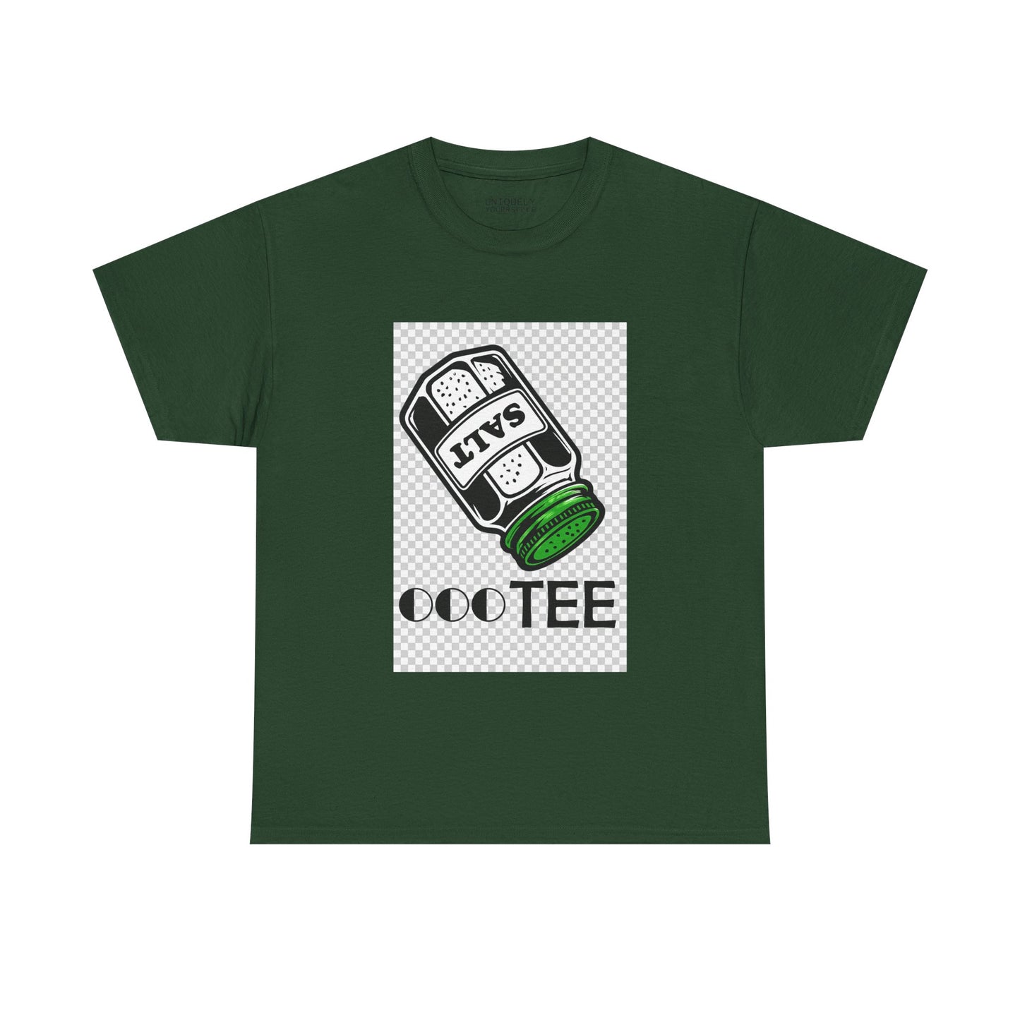 Salt TEE Shirt — Unisex Heavy Cotton Tee, Smooth Print Surface | UNIQUELY YOURRSELLF