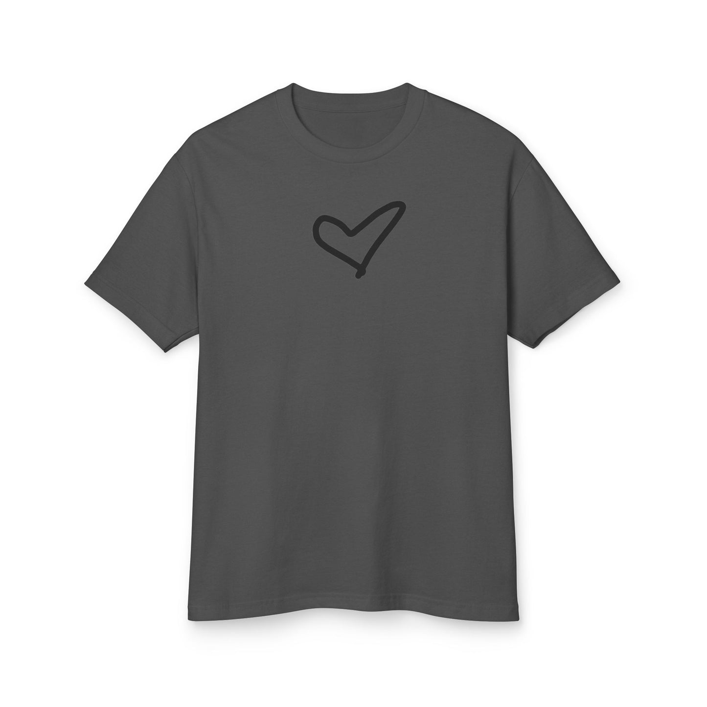 Unisex Heart Ultra Cotton Tee — Garment-Dyed Heavy Cotton