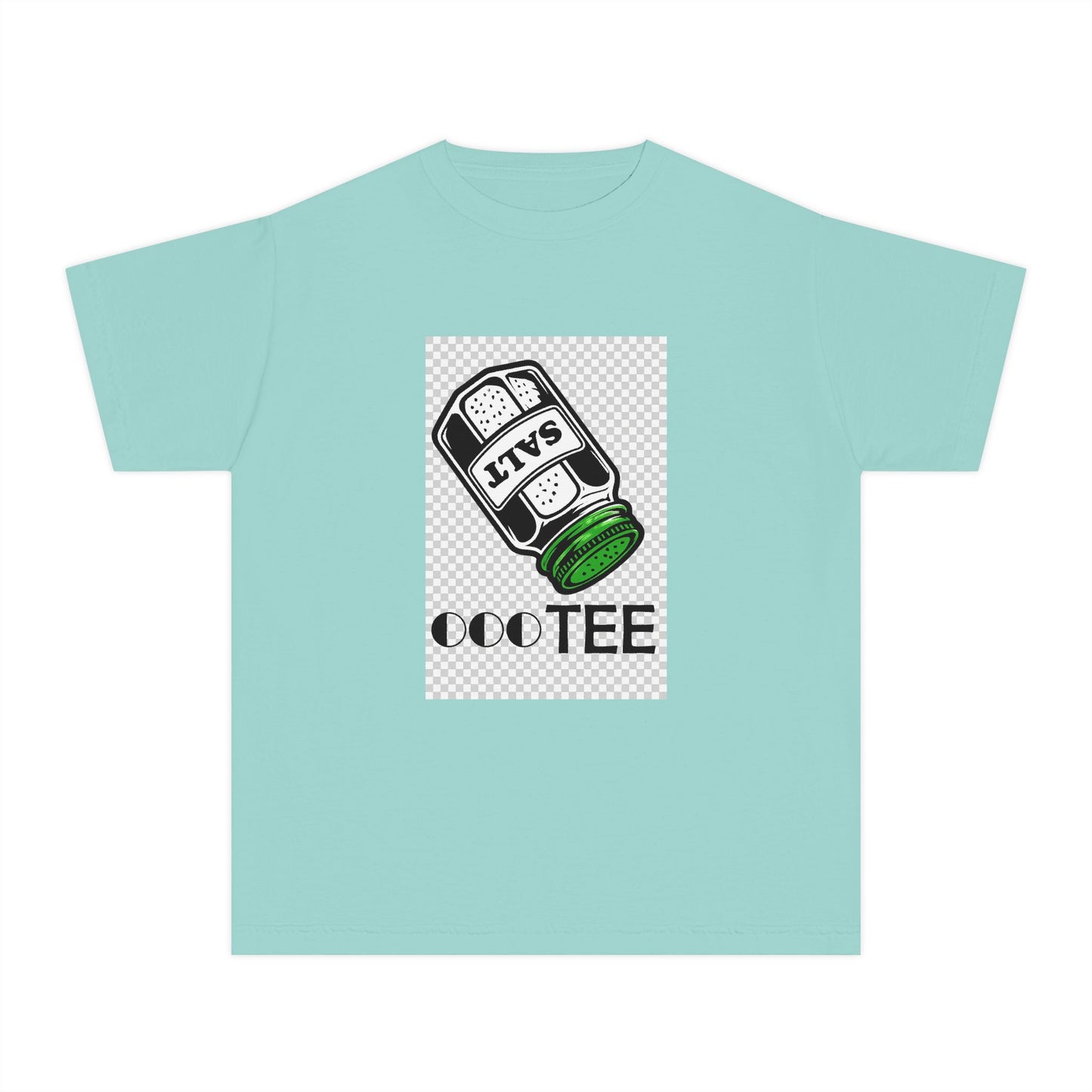 Salty Tee — Kids Garment-Dyed Coastal Tee (100% Combed Cotton)