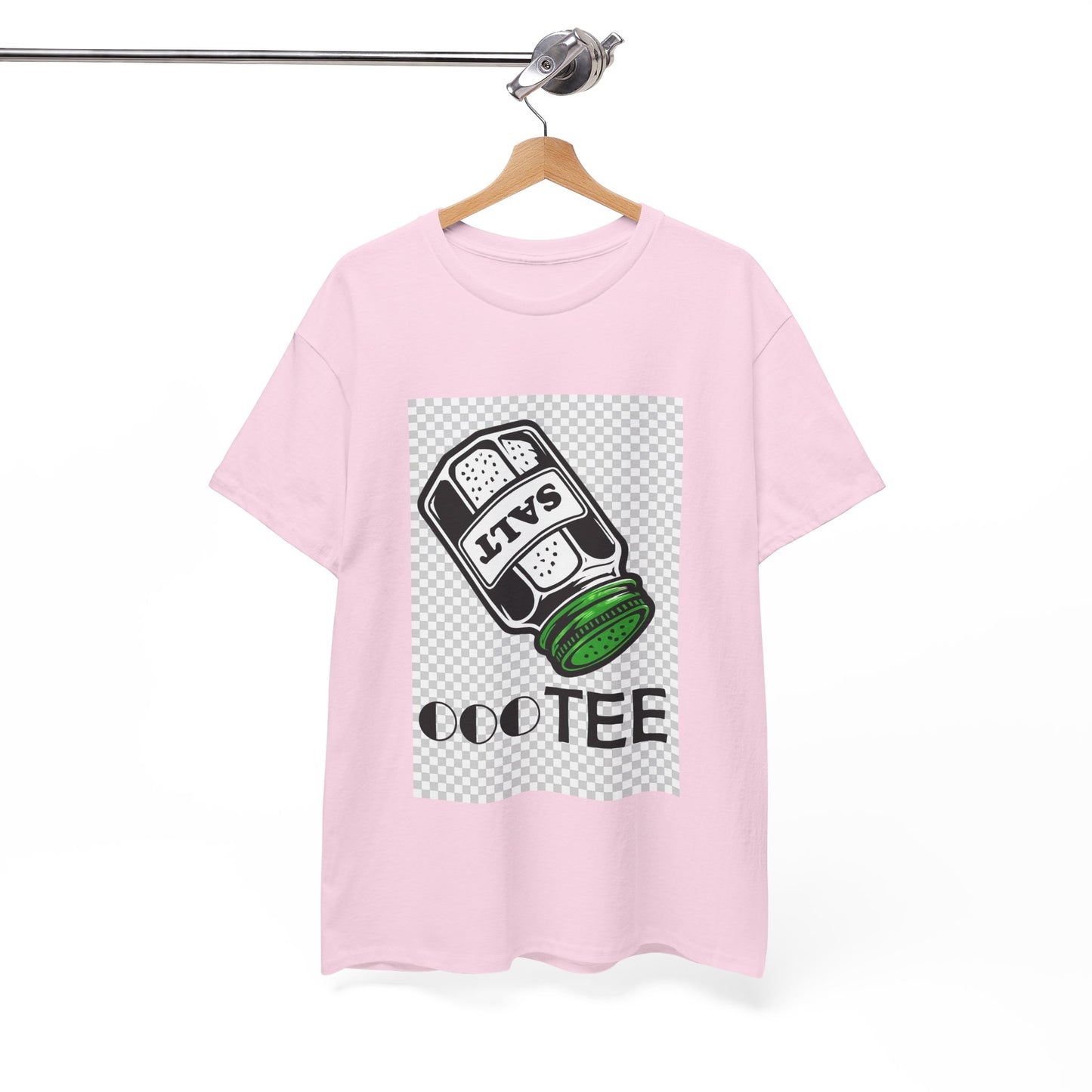 Salt TEE Shirt — Unisex Heavy Cotton Tee, Smooth Print Surface