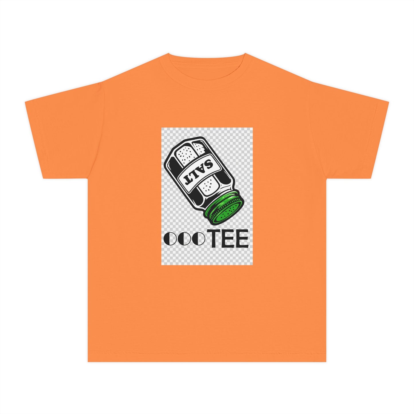 Salty Tee — Kids Garment-Dyed Coastal Tee (100% Combed Cotton)