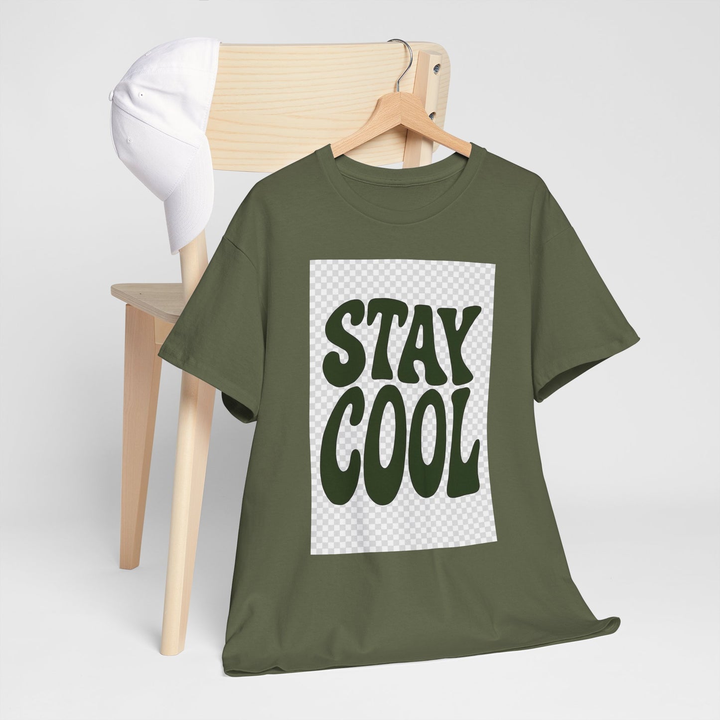 Stay Cool Unisex Tee — Heavy Cotton Graphic Shirt | HERARTSSSS