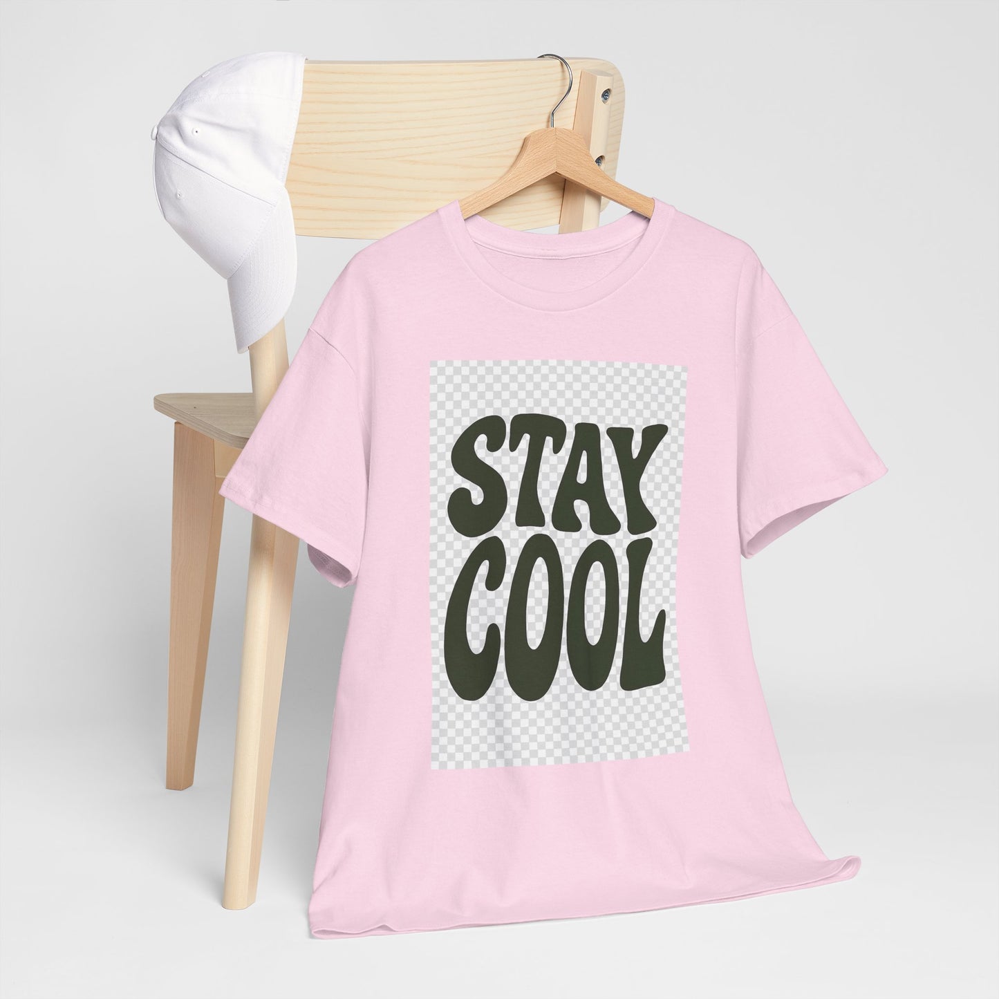 Stay Cool Unisex Tee — Heavy Cotton Graphic Shirt | HERARTSSSS