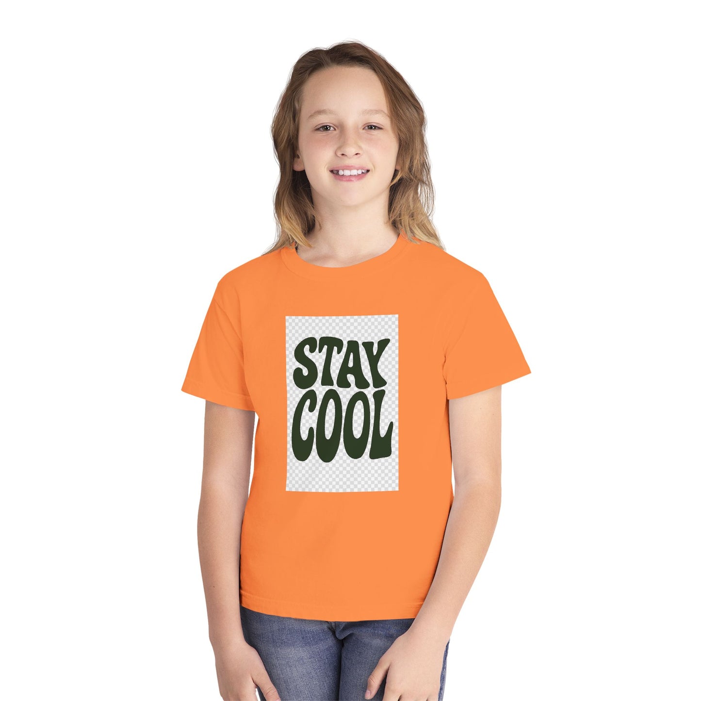Stay Cool Youth Tee — Heavy Cotton Kids Graphic Shirt | HERARTSSSS