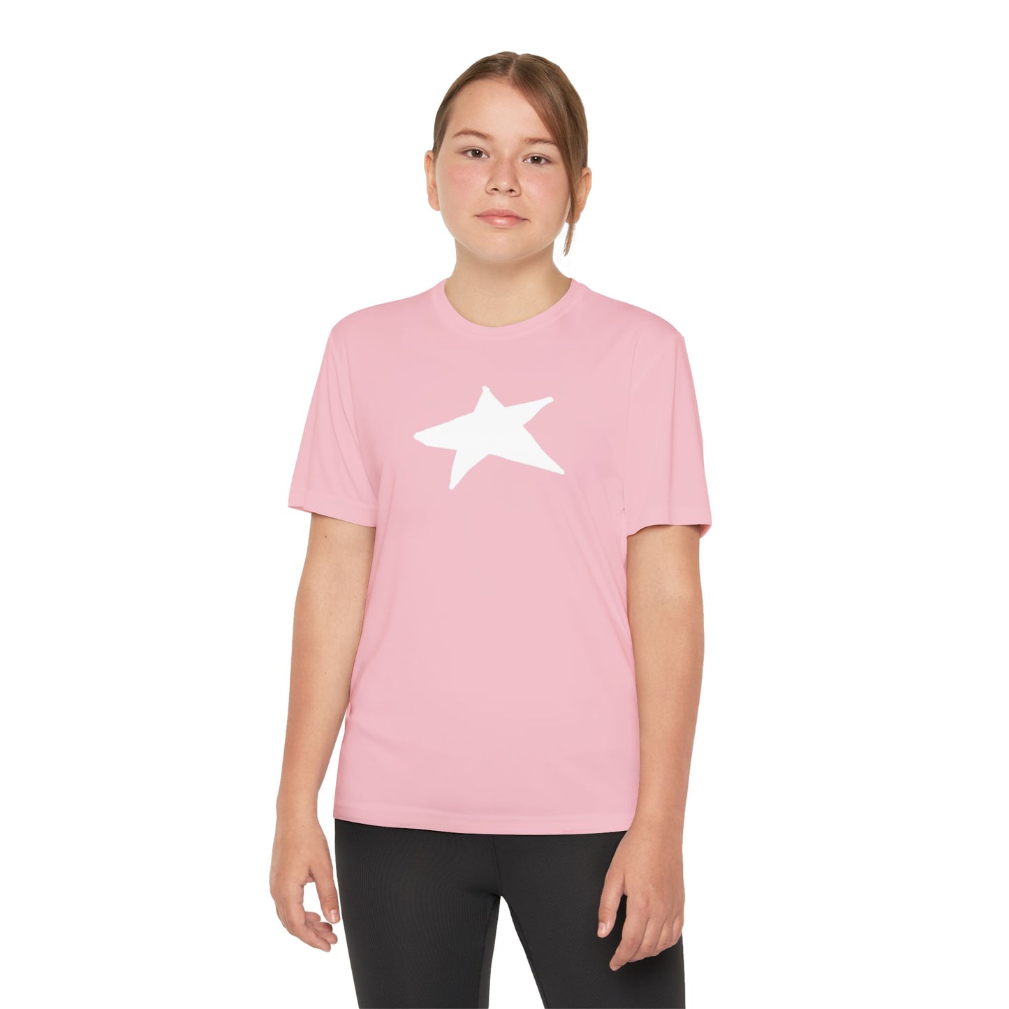 Star Youth Competitor Tee - Lightweight Athletic T-Shirt for Active Kids
